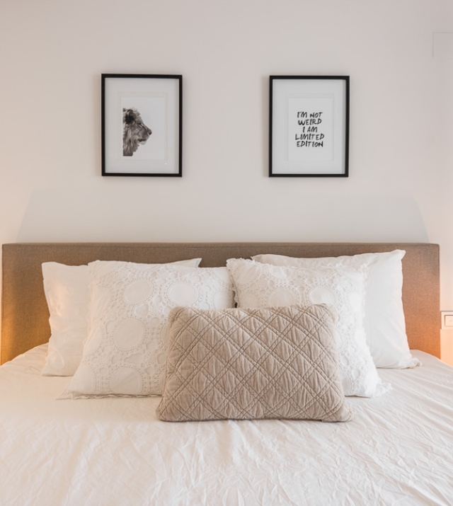 Resa Estates Ibiza te koop appartement Vadella Mar zee zicht slaapkamer .jpg